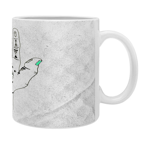 Wesley Bird Eye See Hamsa Coffee Mug