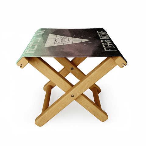 Wesley Bird Fear None Folding Stool