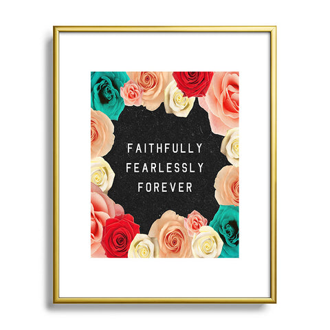 Wesley Bird Forever Metal Framed Art Print