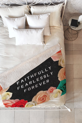 Wesley Bird Forever Fleece Throw Blanket