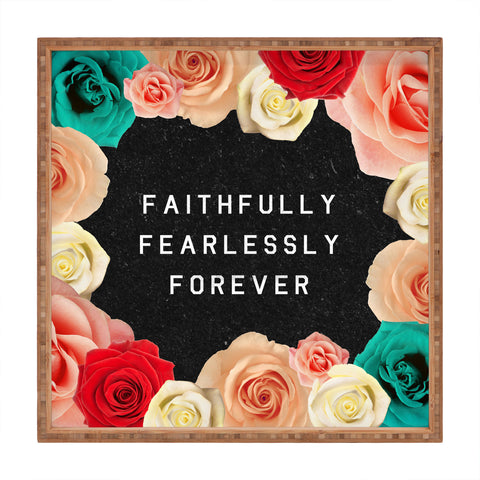 Wesley Bird Forever Square Tray