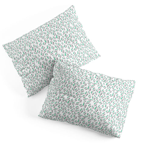 Wesley Bird Geo Diamond Print Pillow Shams