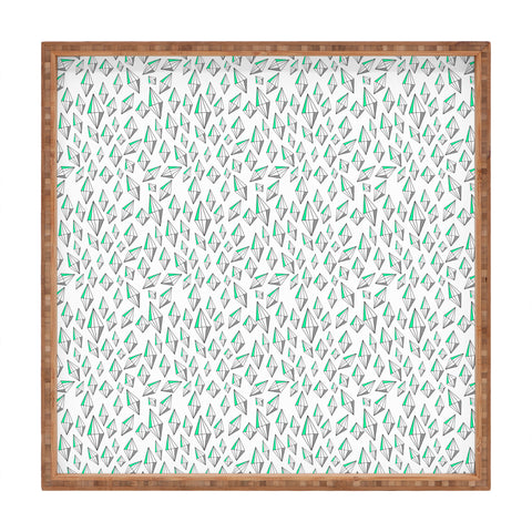 Wesley Bird Geo Diamond Print Square Tray