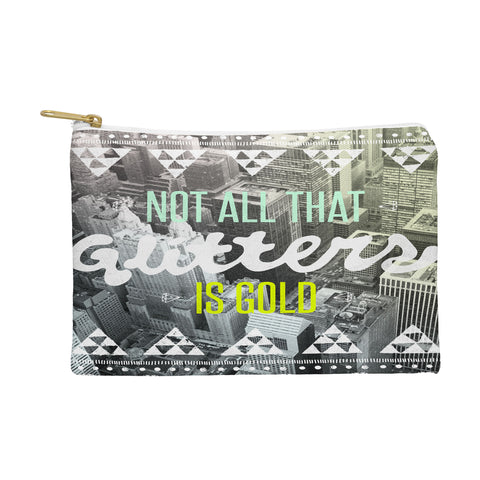 Wesley Bird Golden Pouch