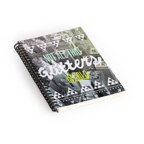 Wesley Bird Golden Spiral Notebook