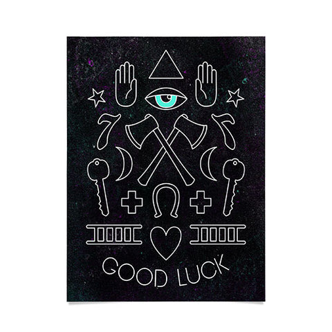 Wesley Bird Good Luck Poster