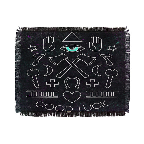 Wesley Bird Good Luck Throw Blanket