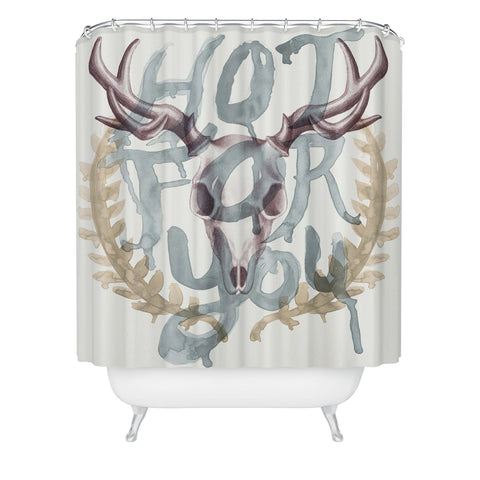 Wesley Bird Hot For You Shower Curtain