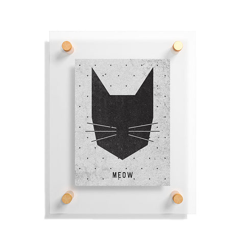 Wesley Bird Meow Floating Acrylic Print