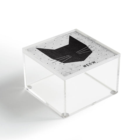 Wesley Bird Meow Acrylic Box