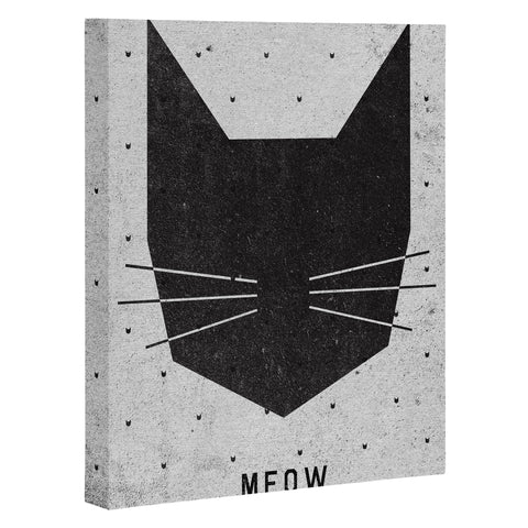 Wesley Bird Meow Art Canvas
