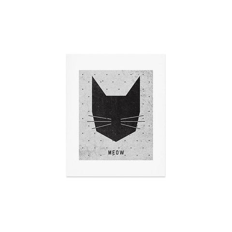 Wesley Bird Meow Art Print