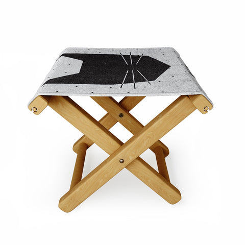 Wesley Bird Meow Folding Stool