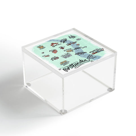 Wesley Bird PORTLANDIA Acrylic Box