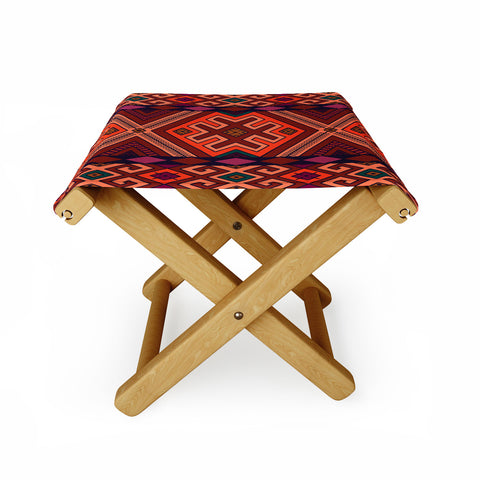 Wesley Bird Rug Burn Folding Stool