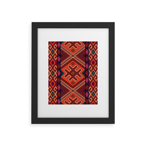 Wesley Bird Rug Burn Framed Art Print