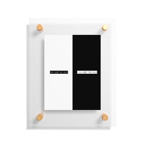 Wesley Bird Safe And Wild Floating Acrylic Print