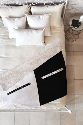 Wesley Bird Safe And Wild Fleece Throw Blanket