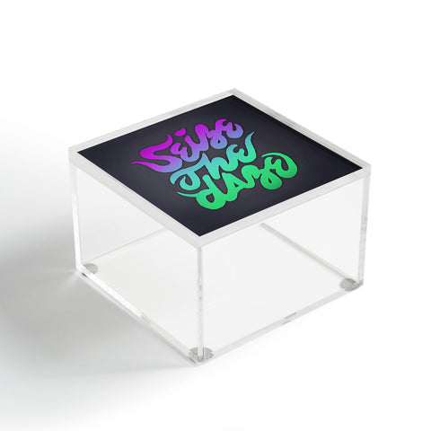 Wesley Bird Seize The Daze Acrylic Box