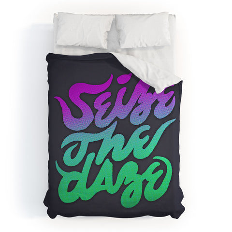 Wesley Bird Seize The Daze Duvet Cover