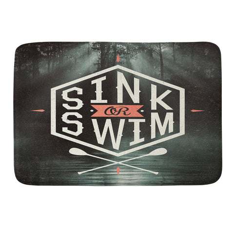 Wesley Bird Sink Or Swim Memory Foam Bath Mat