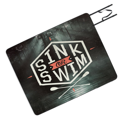 Wesley Bird Sink Or Swim Picnic Blanket