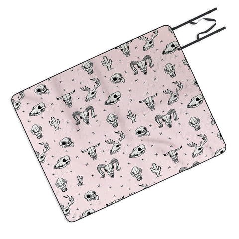 Wesley Bird Treasures at Sunset Picnic Blanket