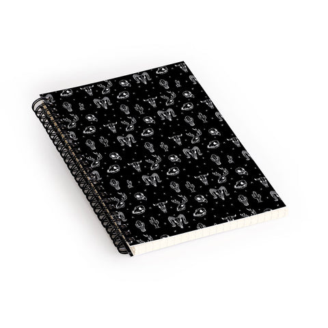 Wesley Bird Treasures Spiral Notebook