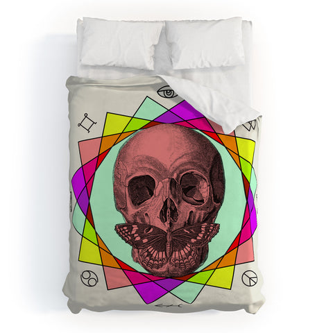 Wesley Bird True Sign Art Duvet Cover