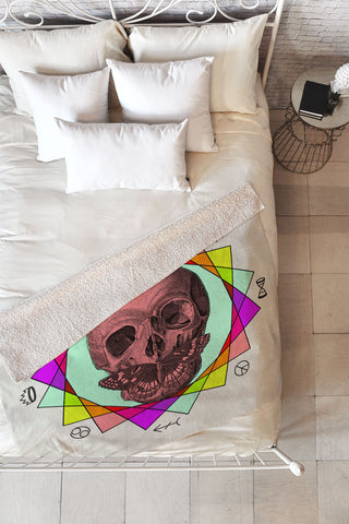 Wesley Bird True Sign Art Fleece Throw Blanket