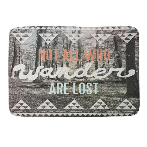 Wesley Bird Wander Memory Foam Bath Mat