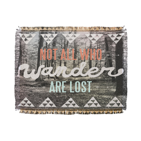 Wesley Bird Wander Throw Blanket