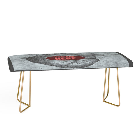 Wesley Bird You Are Here Bench