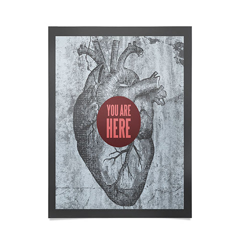 Wesley Bird You Are Here Poster