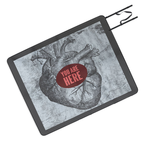 Wesley Bird You Are Here Picnic Blanket