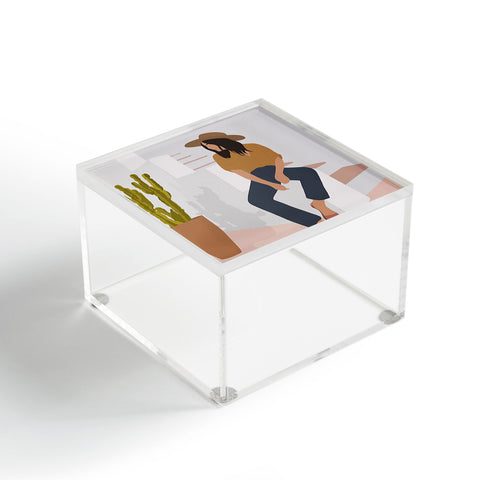 Windsor Rose Desert Lady Acrylic Box