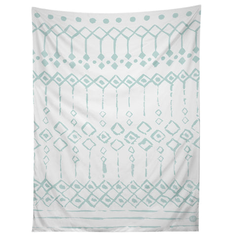 Wonder Forest Boho Loco Blue Tapestry