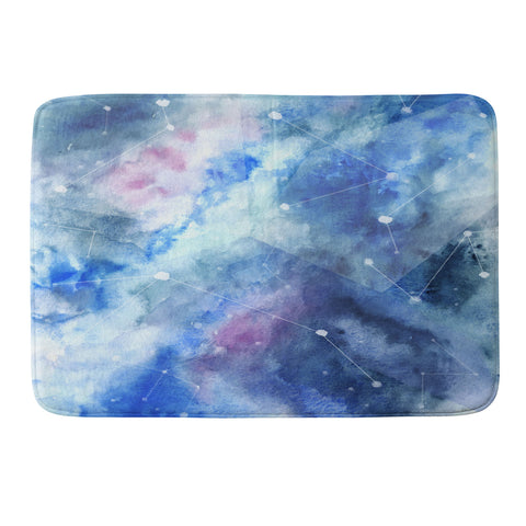 Wonder Forest Connecting Stars Memory Foam Bath Mat