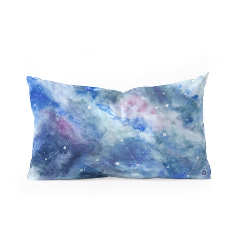 Wonder Forest Connecting Stars Oblong Throw Pillow