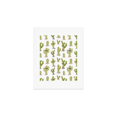Wonder Forest Cool Cacti Art Print