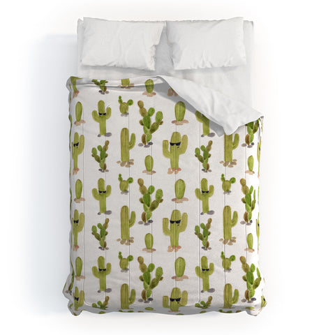 Wonder Forest Cool Cacti Comforter