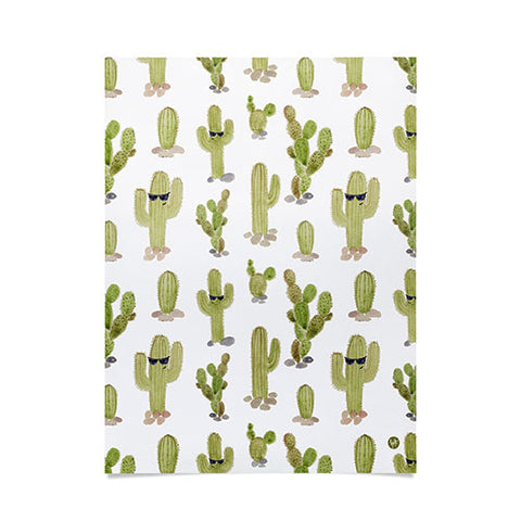 Wonder Forest Cool Cacti Poster