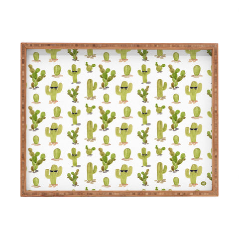Wonder Forest Cool Cacti Rectangular Tray