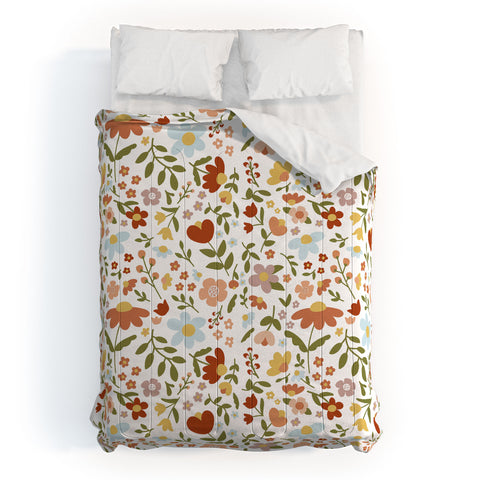 Wonder Forest Cottagecore Florals Comforter