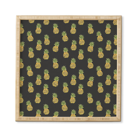 Wonder Forest Dark Pineapple Express Framed Wall Art