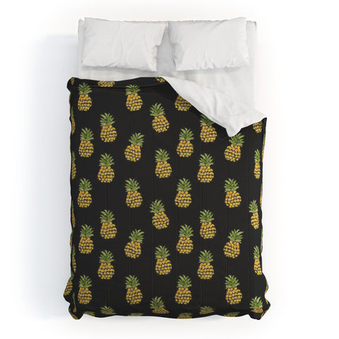 Wonder Forest Dark Pineapple Express Comforter