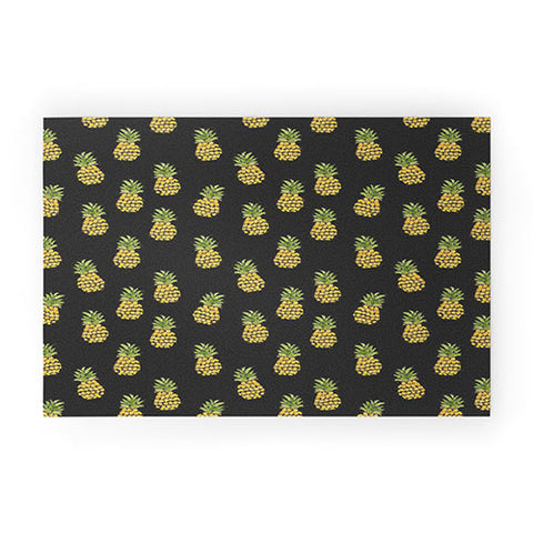 Wonder Forest Dark Pineapple Express Welcome Mat