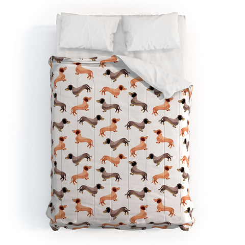 Wonder Forest Darling Dachshunds Comforter