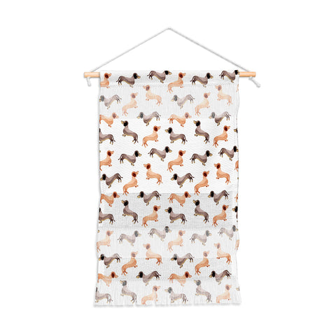 Wonder Forest Darling Dachshunds Wall Hanging Portrait