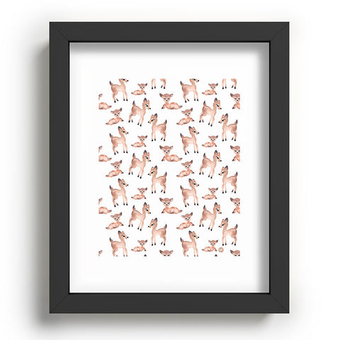 Wonder Forest Darling Deer Recessed Framing Rectangle